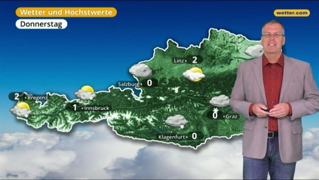 go to Das Wetter in Österreich am 19. Februar 2018