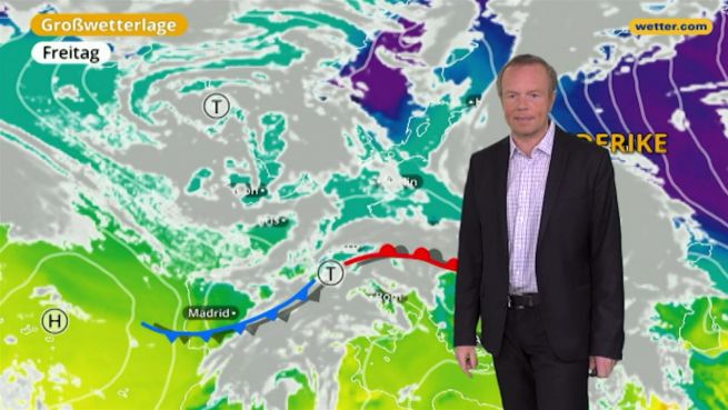 go to Das Wetter in Europa am 17. Januar 2018