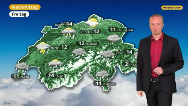 go to Das Wetter in der Schweiz am 28. März 2018