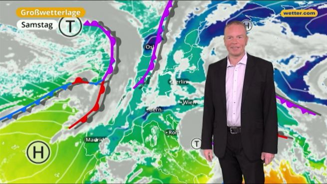go to Das Wetter in Europa am 8. Februar 2018
