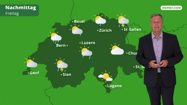 go to Das Wetter in der Schweiz am 1. Juni 2018