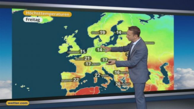 go to Das Wetter in Europa am 05. Mai 2017