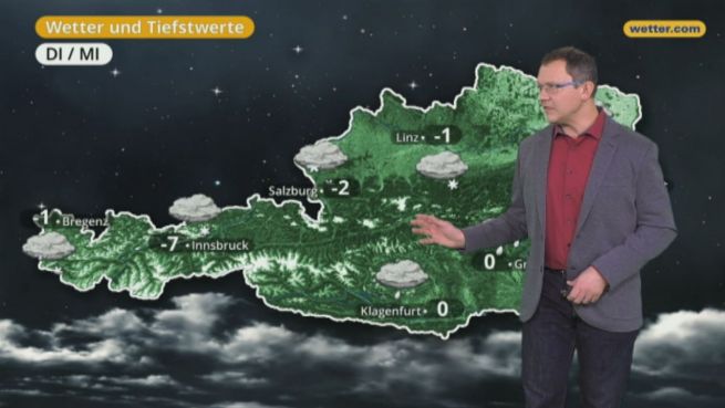 go to Das Wetter in Österreich am 12. Dezember 2017