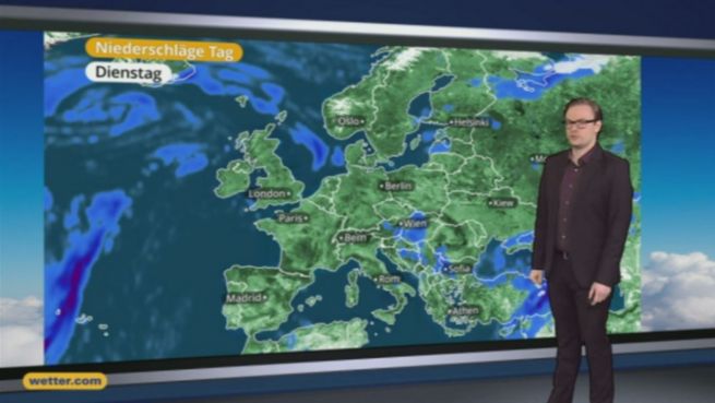 go to Das Wetter in Europa am 23. Mai 2017