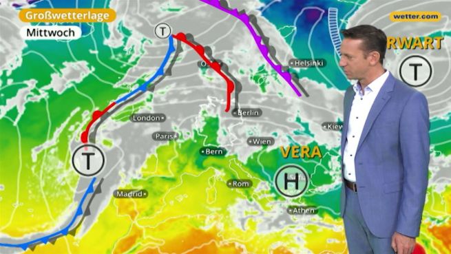 go to Das Wetter in Europa am 31. Oktober 2017