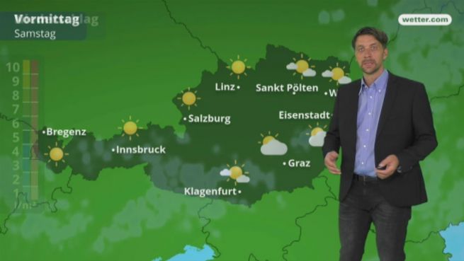 go to Das Wetter in Österreich am 26. Mai 2018