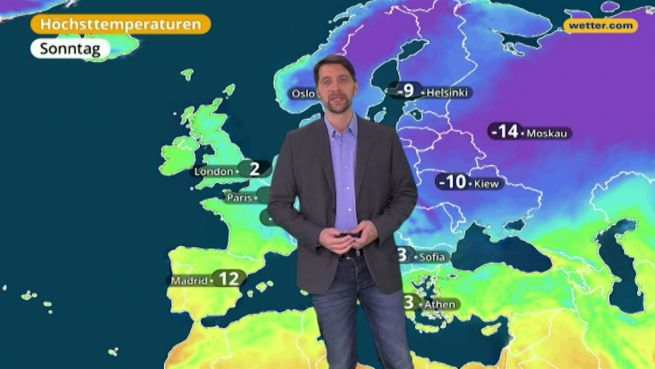 go to Das Wetter in der Schweiz am 25. Februar 2018