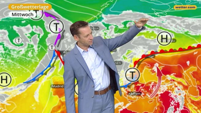 go to Das Wetter in Europa am 19. September
