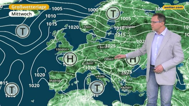 go to Das Wetter in Europa am 15. November 2017