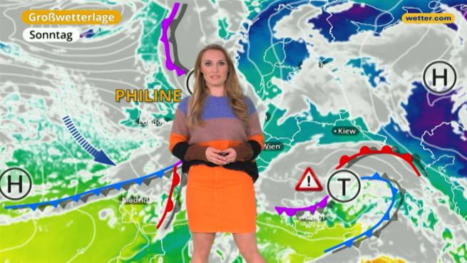 go to Das Wetter in Europa am 11. Februar 2018