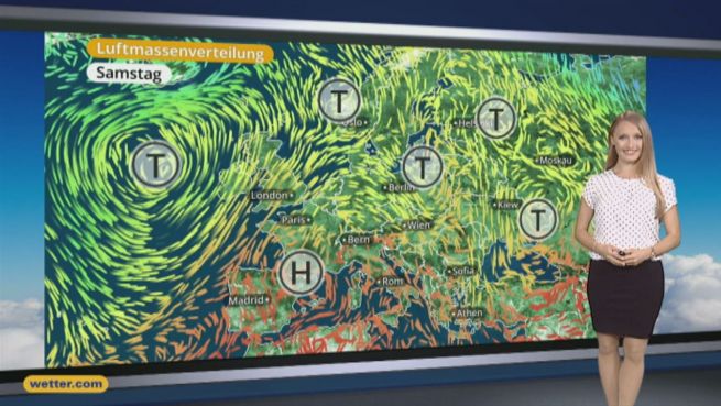go to Das Wetter in Europa am 10. Juni 2017
