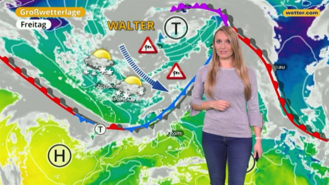 go to Das Wetter in Europa am 6. Dezember 2017