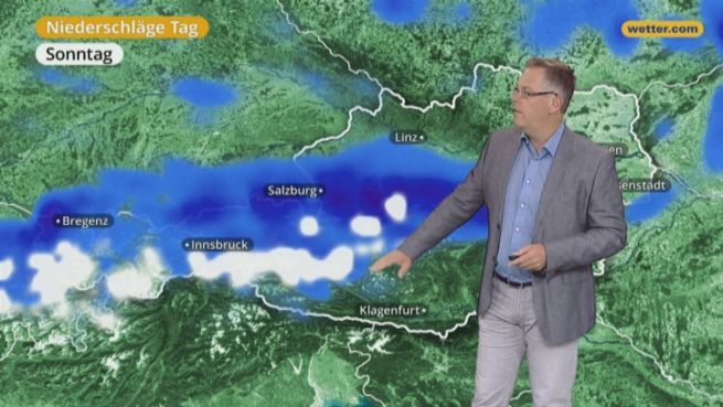 go to Das Wetter in Österreich am 08. Oktober 2017
