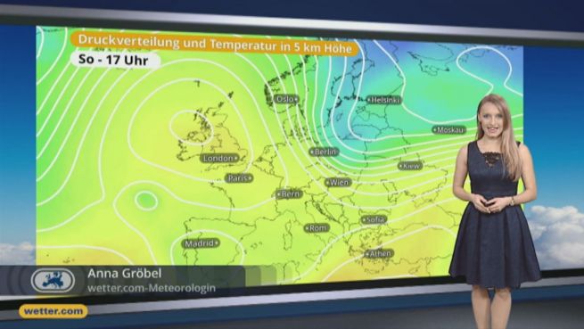 go to Das Wetter in Europa am 27. November 2016
