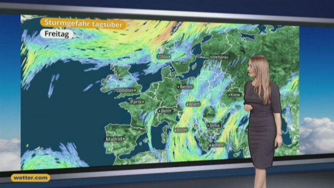 go to Das Wetter in Europa am 06. Januar 2017
