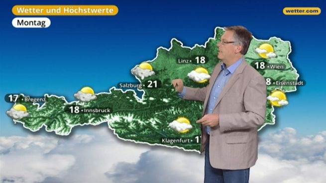 go to Das Wetter in Österreich am 1. Oktober 2017