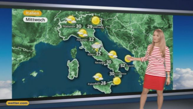 go to Das Wetter in Europa am 30. August 2016