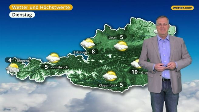 go to Das Wetter in Österreich am 24. Dezember 2017