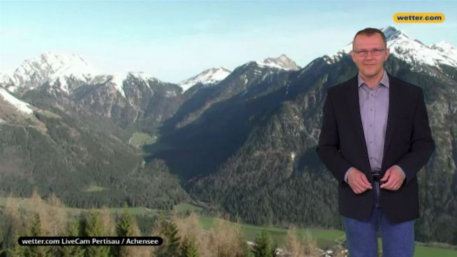 go to Das Wetter in Österreich am 20. April 2018