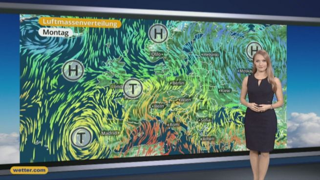 go to Das Wetter in Europa am 23. Oktober 2016
