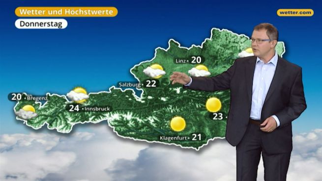 go to Das Wetter in Österreich am 05. Oktober 2017