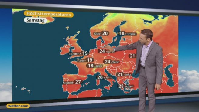 go to Das Wetter in Europa am 03. Juni 2016