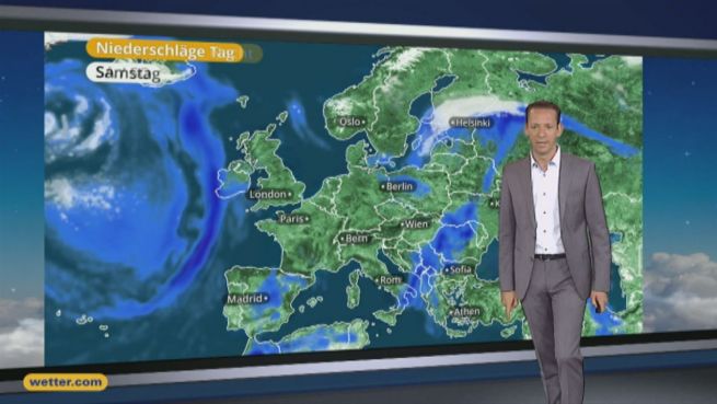 go to Das Wetter in Europa am 29. April 2017
