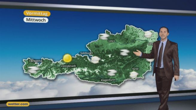 go to Das Wetter in Österreich am 07. Dezember 2016