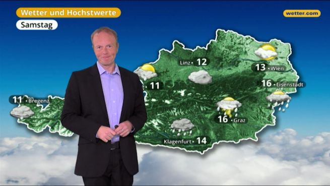 go to Das Wetter in Österreich am 29. März 2018