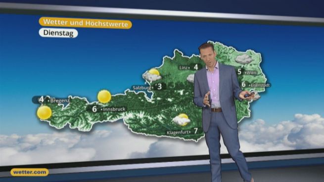 go to Das Wetter in Österreich am 26. Dezember 2016