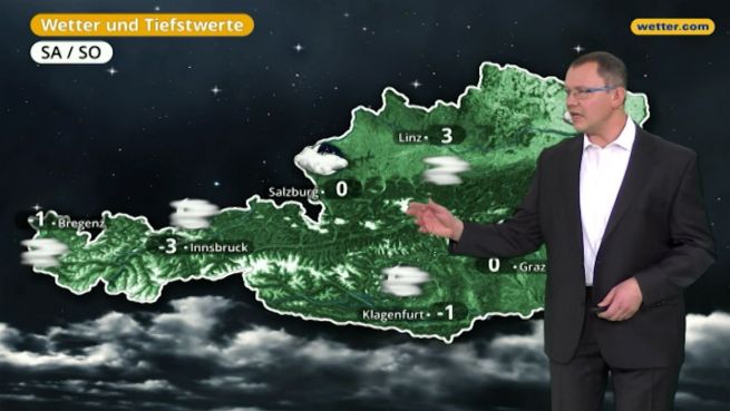 go to Das Wetter in Österreich am 23. Dezember 2017