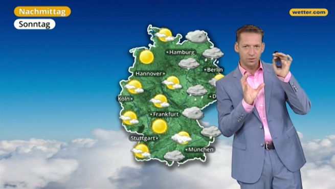 go to Das Wetter in Deutschland am 1. Oktober 2017