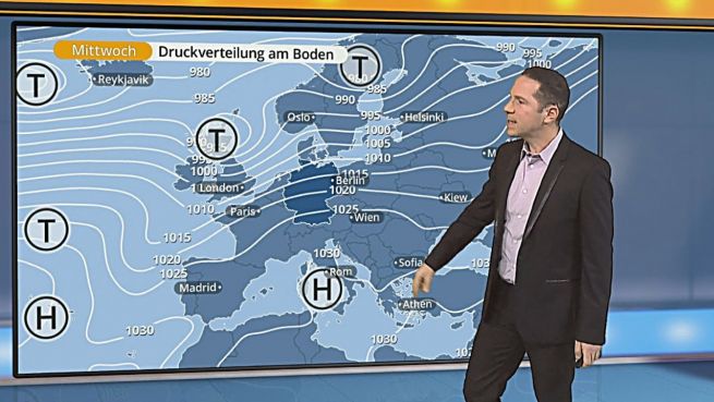 go to Das Wetter in Europa am 27. Januar 2016