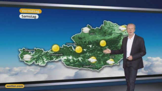 go to Das Wetter in Österreich am 24. September 2016