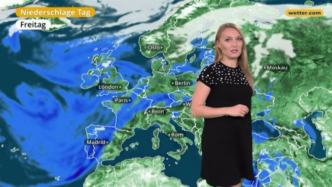 go to Das Wetter in Europa am 5. Januar 2018