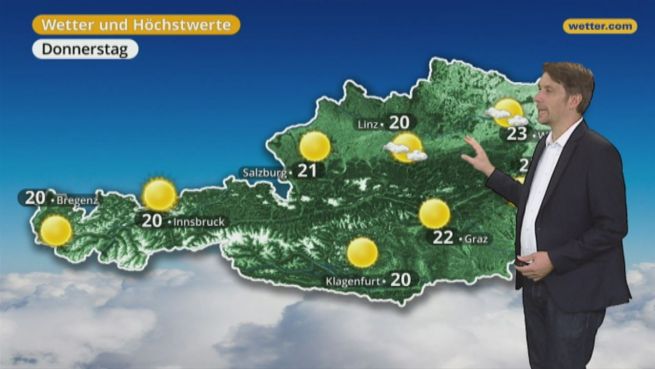go to Das Wetter in Österreich am 12. Oktober 2017