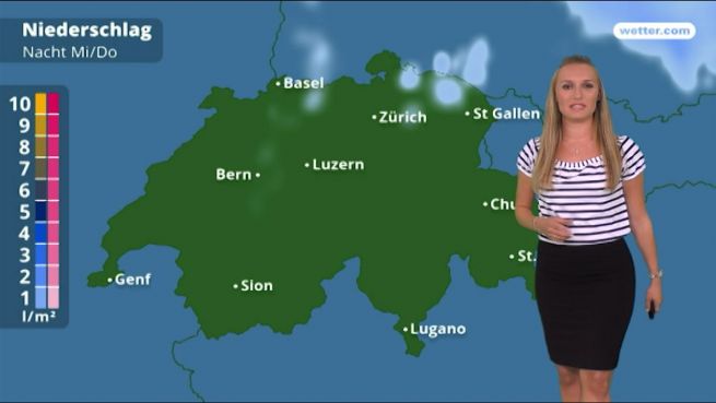go to Das Wetter in der Schweiz am 23. Mai 2018