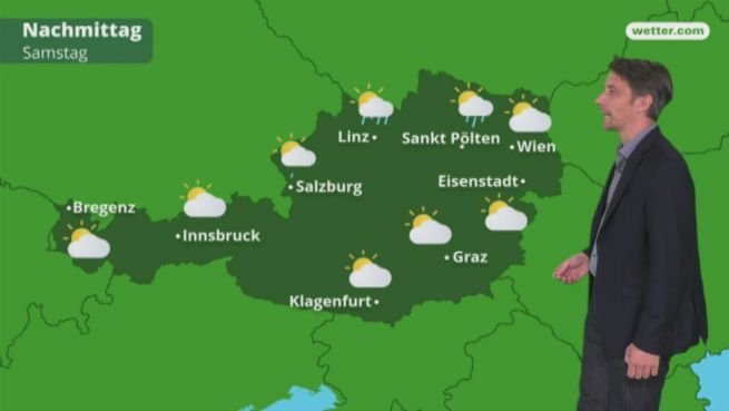 go to Das Wetter in Österreich am 23. Juni 2018