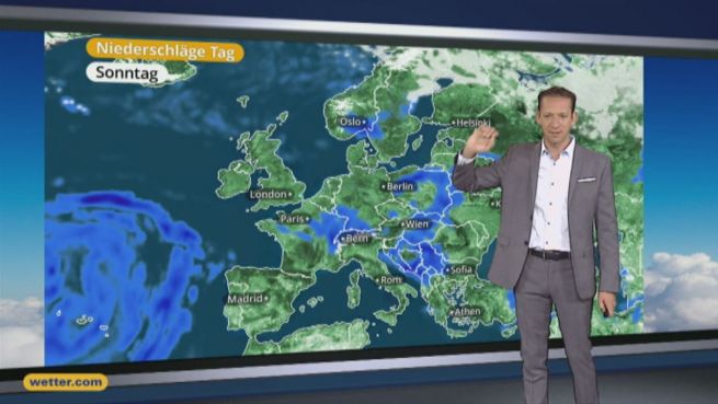 go to Das Wetter in Europa am 07. Mai 2017