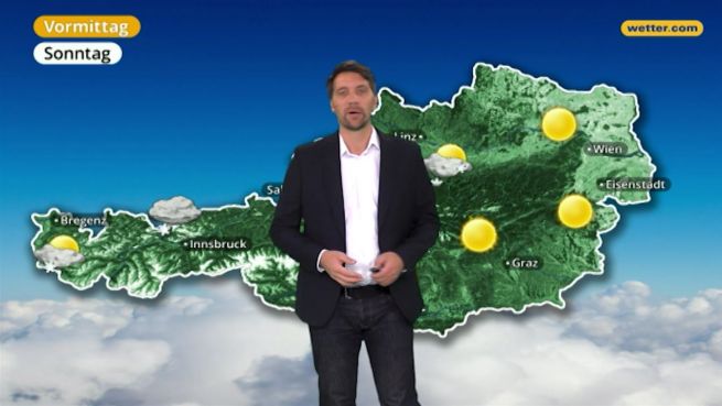 go to Das Wetter in Österreich am 17. Dezember 2017