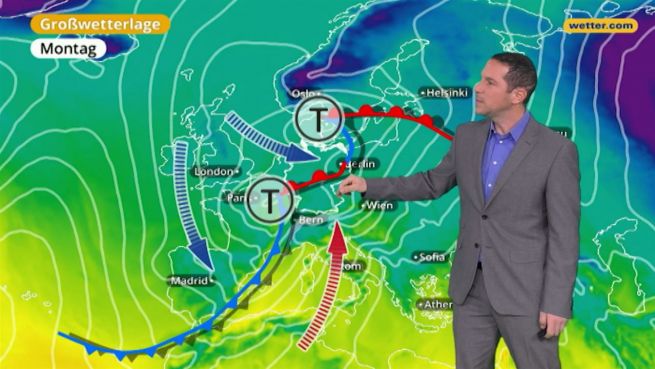 go to Das Wetter in Europa am 10. Dezember 2017
