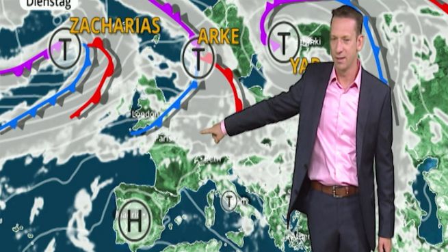 go to Das Wetter in Europa am 10. Oktober 2017