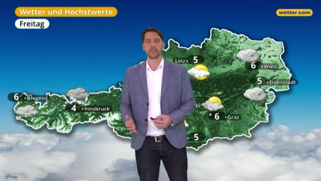 go to Das Wetter in Österreich am 16. Februar 2018
