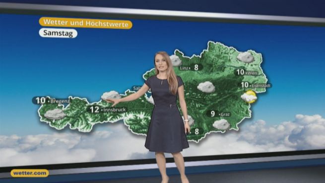 go to Das Wetter in Österreich am 26. November 2016