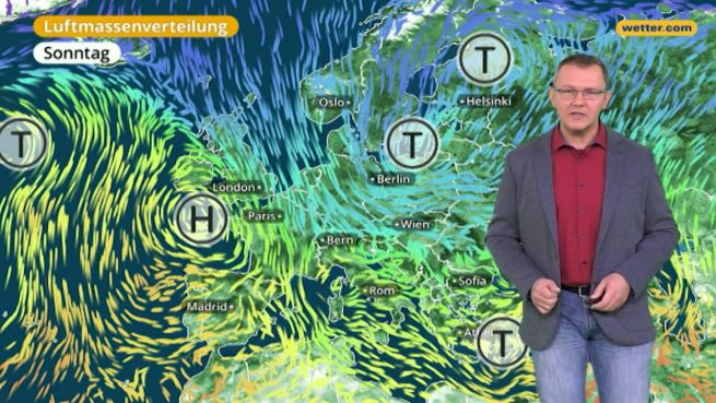go to Das Wetter in Österreich am 17. November 2017