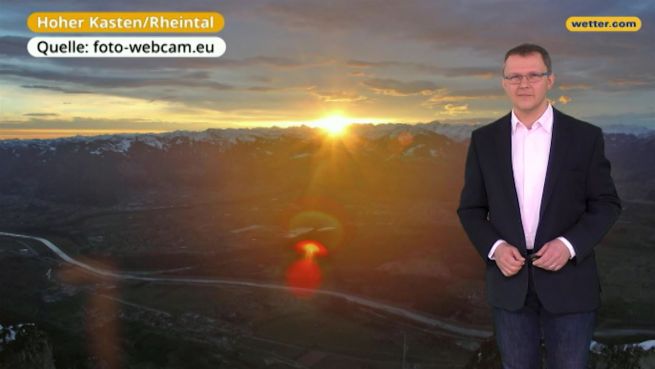 go to Das Wetter in der Schweiz am 12. März 2018