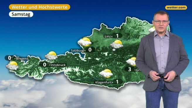 go to Das Wetter in Österreich am 30. November 2017