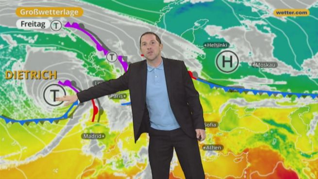 go to Das Wetter in Europa am 19. Oktober 2017