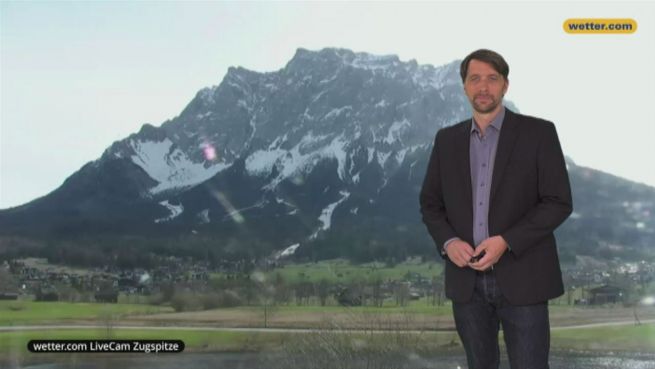 go to Das Wetter in Österreich am 15. April 2018