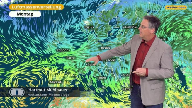 go to Das Wetter in Österreich am 24. November 2017